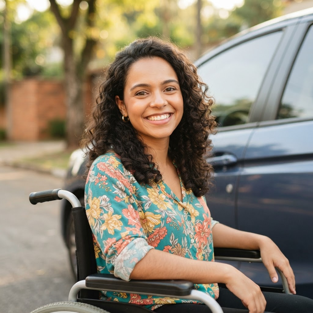 Foto de Juliana Ferreira, cliente da Hand Drive