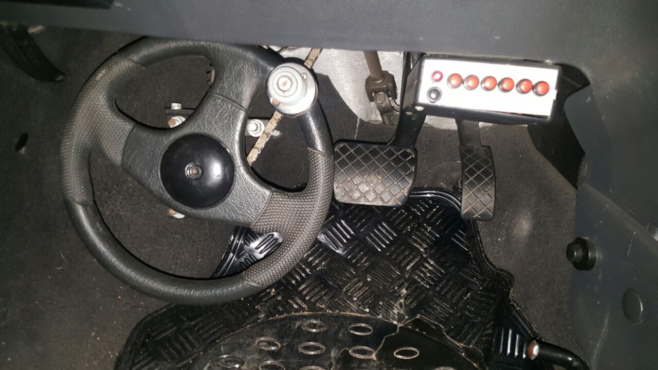 Volante no pé